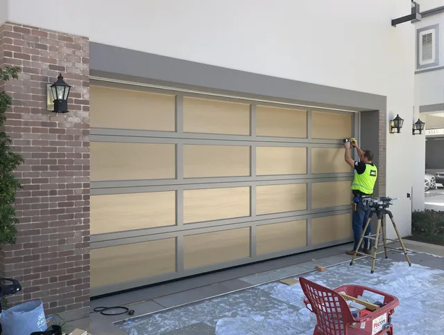 Garage door replacement service by Vernon Garage Door Repair in Vernon