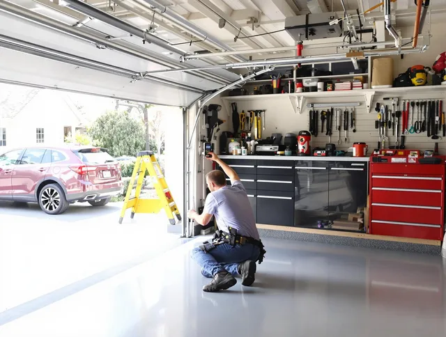 Local garage door repair service by Vernon Garage Door Repair in Vernon